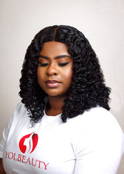 Burmese Curly Glueless Wigs