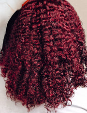 Burmese Curly Glueless Wigs