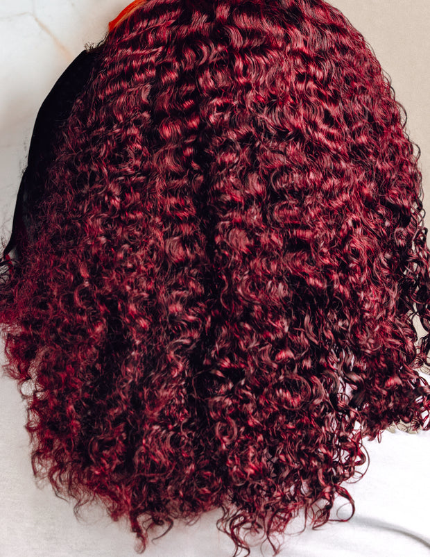 Burmese Curly Glueless Wigs