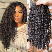 Brazilian Burmese curl 3 pcs  100% virgin human hair bundles