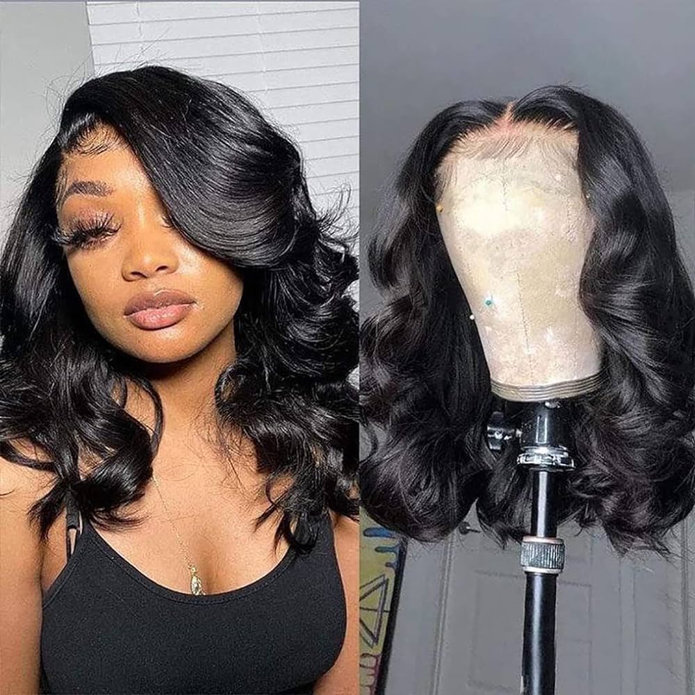 Lace Front Wigs Human Hair Pre Plucked
Glueless Wigs for Women Body Wave